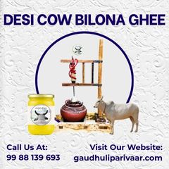 Premium Quality Desi Cow Bilona Ghee by Gaudhuli Parivaar