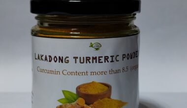 Lakadong Organic turmeric from Meghalaya (Curcumin more than 8%) - मेघालय  की लकडॉन्ग हल्दी 8% से अधिक करक्यूमिन युक्त (90 grm)