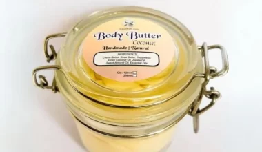 Organic Handmade Body Butter Coconut with Shea Butter (120 & 250 ml) - No added Preservatives