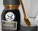 Pure Shilajit with free small spoon / शुद्ध शिलाजीत - 40gm ( @ Rs. 28.75 per grm)