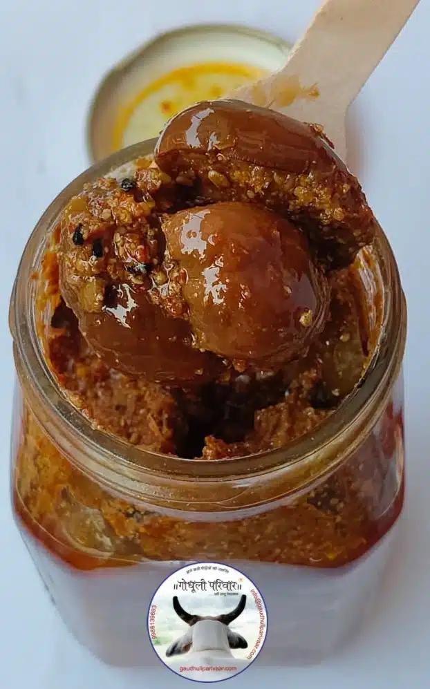 Organic Ambada Pickle Kashi (Homemade) / जैविक अंबाड़ा का अचार काशी ( घर का बना)- 400 grm.