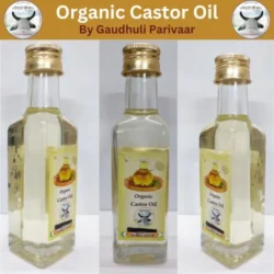Organic Castor Oil / 100% प्राकृतिक अरंड का तेल – 100 ml ( In Glass Bottle)