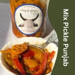 Organic Mix Pickle Punjab (Homemade) / जैविक मिक्स अचार ( घर का बना)- 500gm