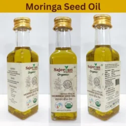 Organic Moringa Seed Oil / सहजन बीज तेल  - 100 ml (Glass Bottle)